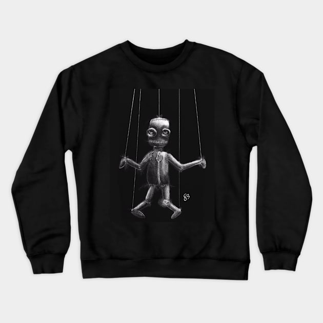 Manipulation Crewneck Sweatshirt by ZiloDrawings